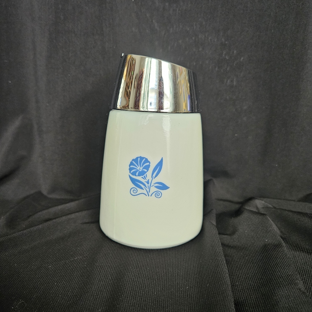 Morning Glory Santa Barbara Milk Glass Sugar Dispenser